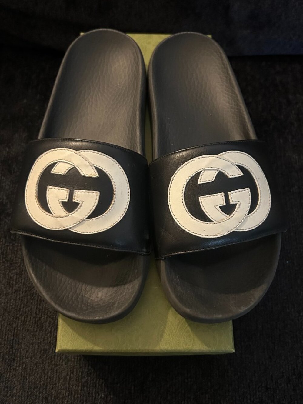 Women 100% Authentic Gucci Flip Flops